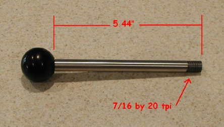 DP-632 Pilot Wheel Lever