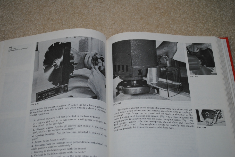 Power Tool Maintenance sample page