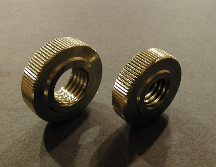large and small Acme nuts
