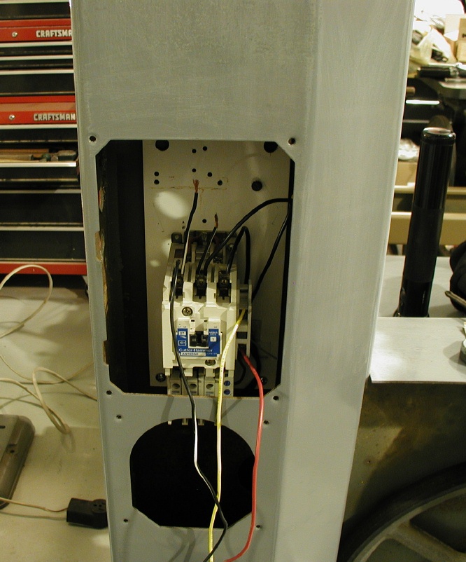 mounted in bandsaw